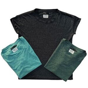 Prana Cozy-Up Short Sleeve Shirt - Set of 3 - Size Small